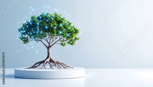 Eco-Tech Smart Tree A Futuristic Vision of Sustainable Technology