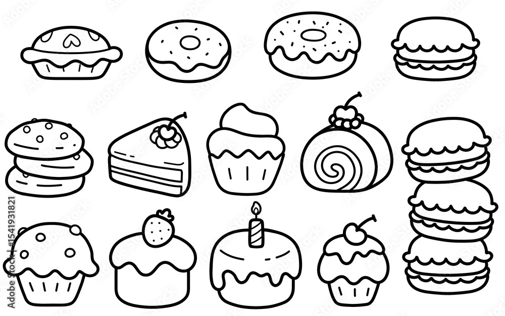 Sweet dessert set Sweet dessert set