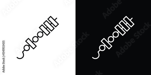 Skewer icon. Graphic Design vector icon. Ui Ux Icons