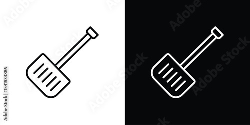 Snow shovel icon. Graphic Design vector icon. Ui Ux Icons