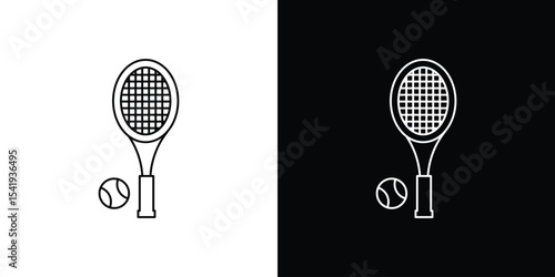 Tennis icon. Graphic Design vector icon. Ui Ux Icons