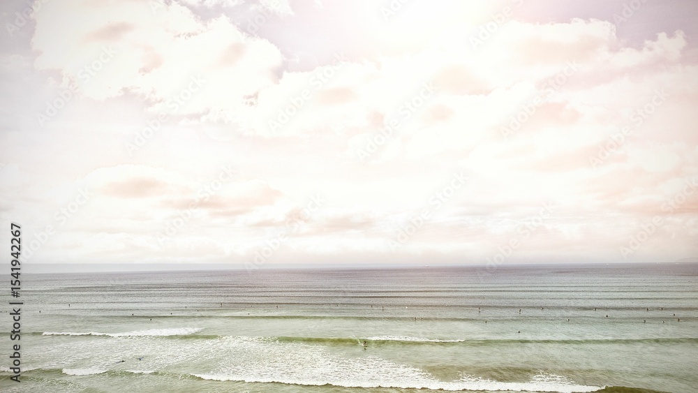 Obraz premium Waves on the beach, Ocean view