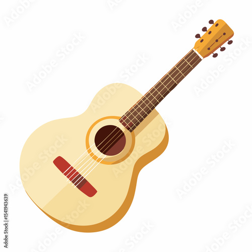 acoustic guitar vector
