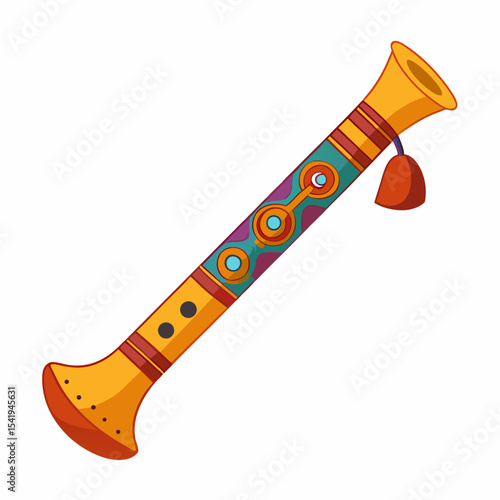 old wooden guitar