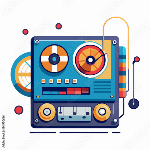 retro audio cassette