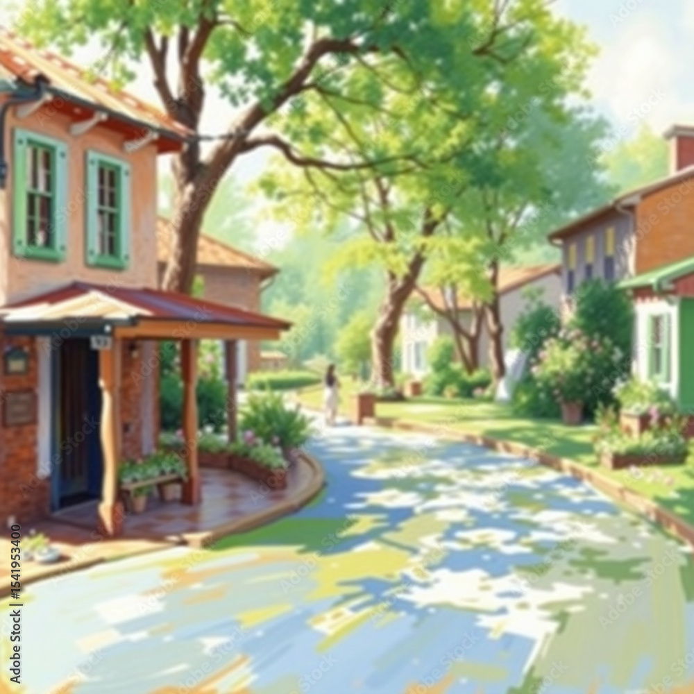 Fototapeta premium street