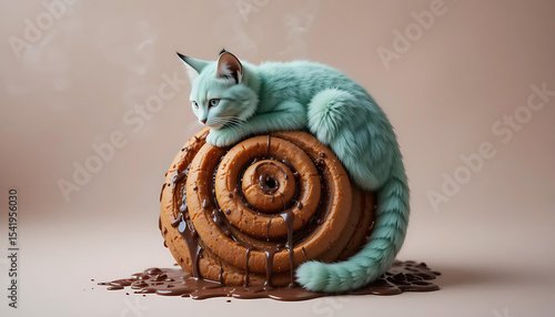 Spicecurl: Lynx in Swirl Haven