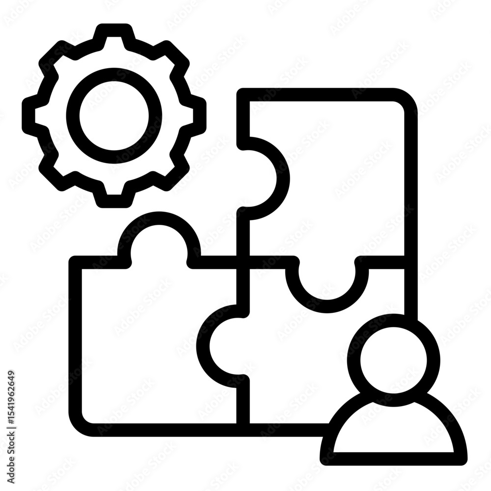 Integrated Management Icon Element For Design Integrated Management Icon Element For Design