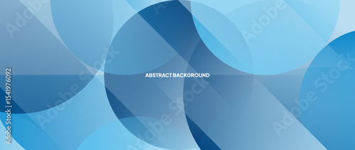 Abstract blue background with clashing beveled patterns. Futuristic design of elegant and simple geometric shapes. Vector illustration.	
