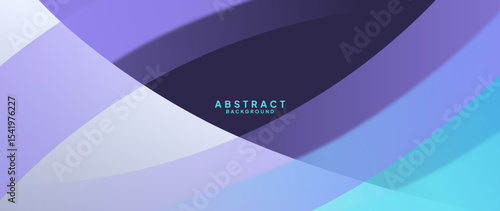 Purple abstract background with round objects overlapping each other to form a beautiful pattern. Vector template for digital lux business banner, contemporary formal invitation, luxury voucher