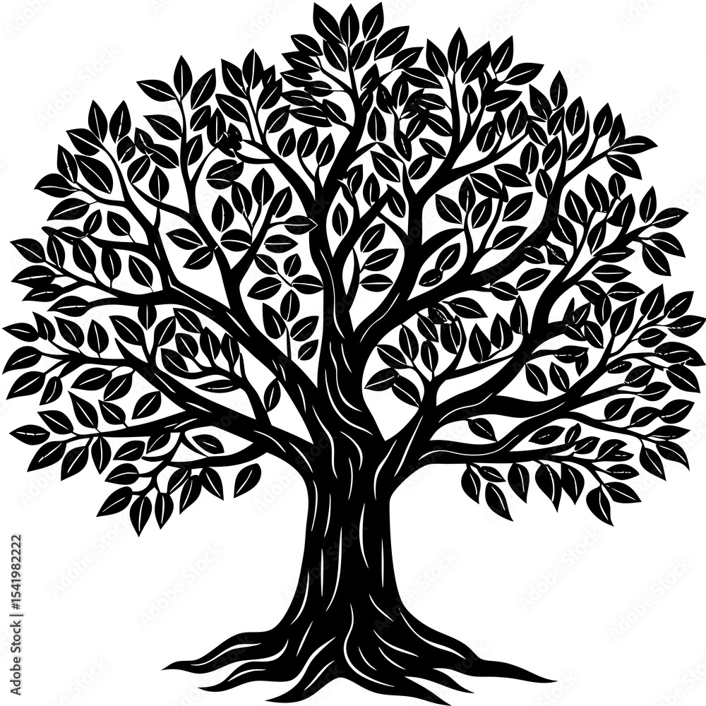 Obraz premium tree with roots