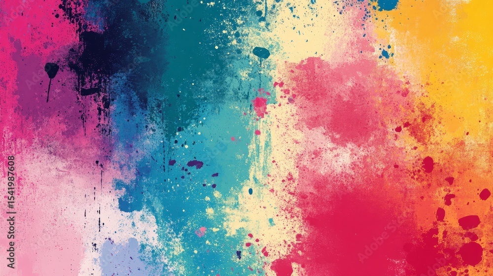 Fototapeta premium Transparent vector grunge ink abstract dirty poster background texture overlay Place artwork over any image to make distressed effect