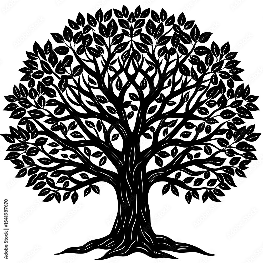 Obraz premium tree with roots