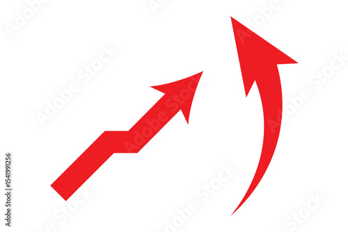 Chart of increased mortality. Icon for design. Easily editable

