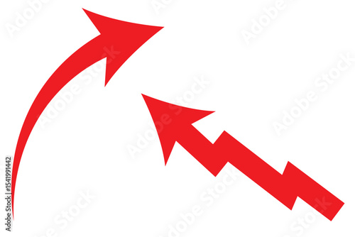 Chart of increased mortality. Icon for design. Easily editable
