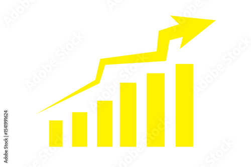 Chart of increased mortality. Icon for design. Easily editable
