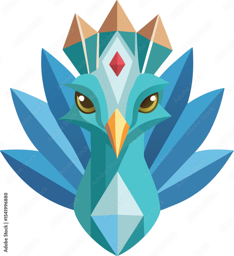 Obraz premium abstract bird with wings