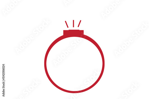 Diamond Ring Icon Set