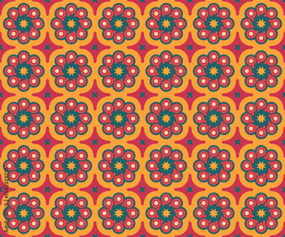 Elegant Floral-Inspired Geometric Vector Texture – Seamless Pattern Design for Wallpapers, Fabric, and Home Decor Elegant Floral-Inspired Geometric Vector Texture – Seamless Pattern Design for Wallpapers, Fabric, and Home Decor