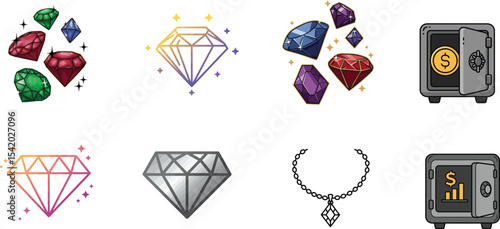 Precious Gems and Secure Wealth Storage