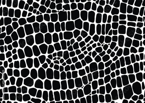Crocodile skin seamless pattern design texture pattern, animal skin pattern.	
