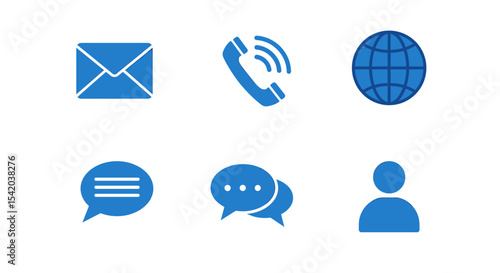 Communication icons collection