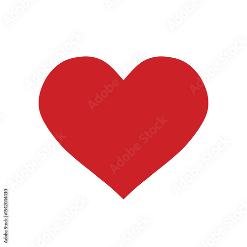Free Download minimalistic red heart - GFXLoad