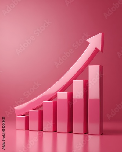 Pink Growth Chart with Increasing Bars and Arrow on Pink Background for Business and Finance Concepts Free Download Pink Growth Chart with Increasing Bars and Arrow on Pink Background for Business and Finance Concepts - GFXLoad
