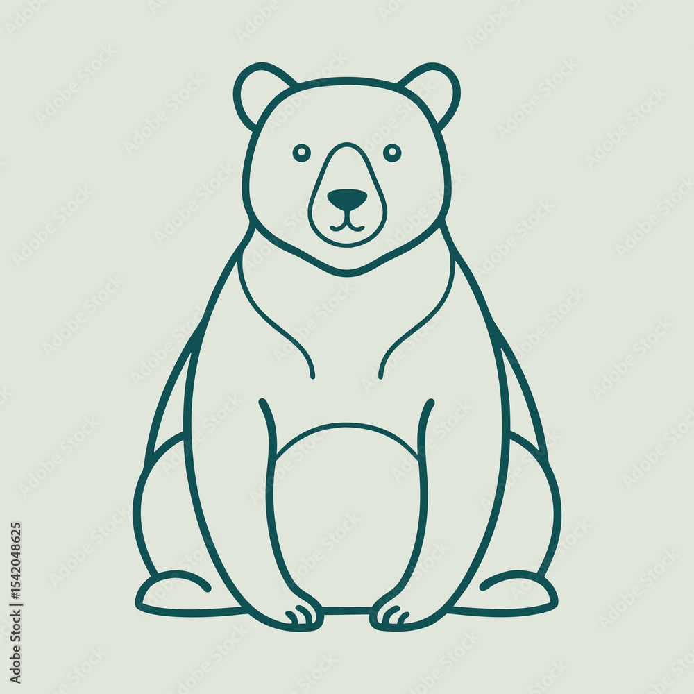 Fototapeta premium polar bear cub