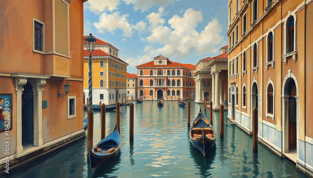 Obraz premium venice grand canal