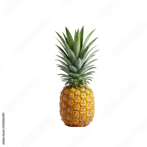Vibrant Pineapple A Tropical Delight, Juicy and Sweet