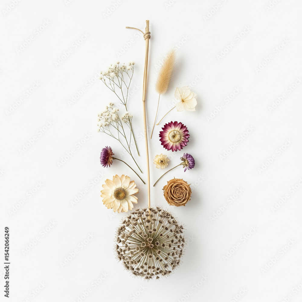 Naklejka premium dried flower of The Pendulum II