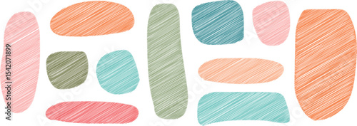 Vibrant Abstract Blotch & Liquid Shape Collection: Modern Fluid sketch Graphic Elements for Dynamic Design