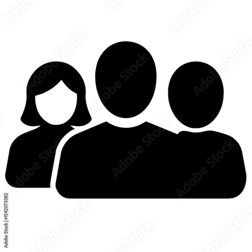 very simple flat and single minimalist Transparent Silhouettes in black on a white background