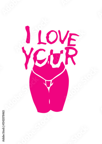 i love your string fille sexy declaration