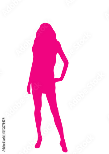 silhouette tailleur femme business