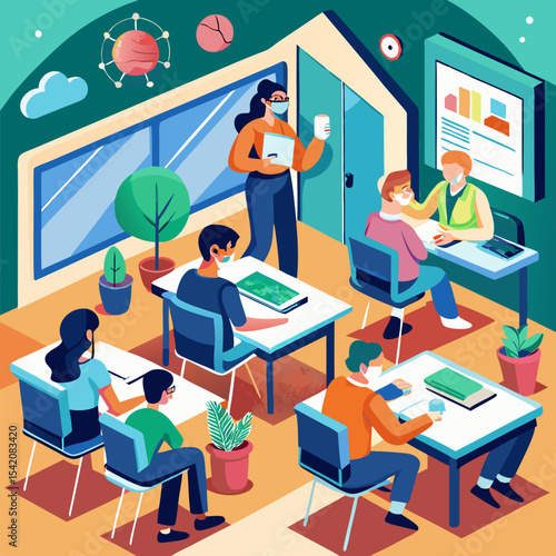 Hybrid Classrooms During COVID-19 – Blended Learning and Safety Measures