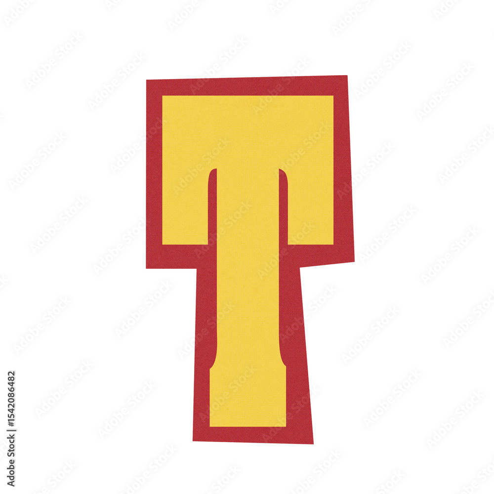 Obraz premium Letter T collage