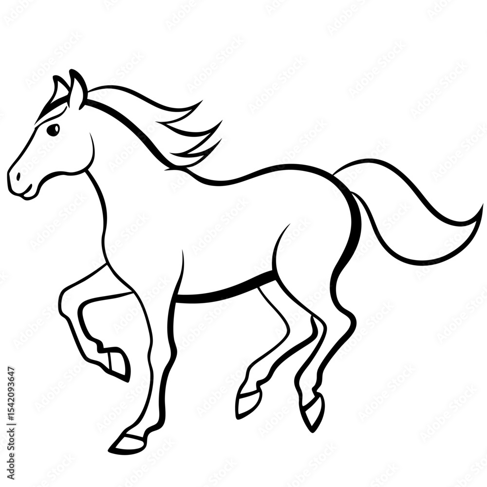 horse vector illustration horse vector illustration