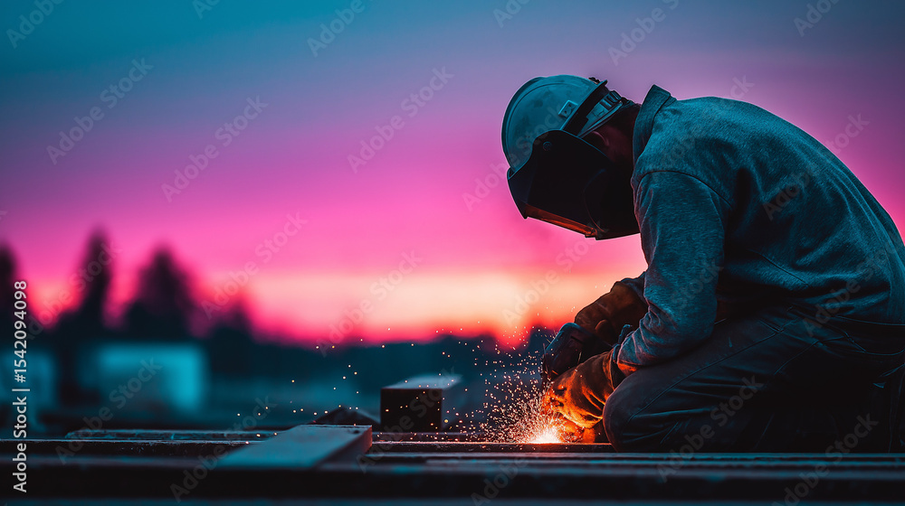 welder working in the site welder working in the site