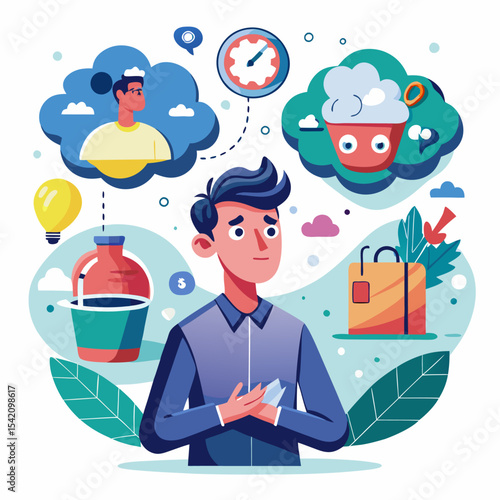 Saving vs Spending – Illustrate the Internal Struggle Between Financial Choices