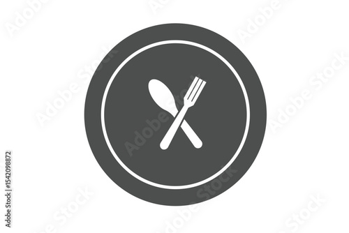 Tablespoon And Fork - Vector