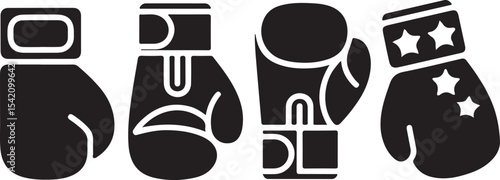 Boxer in Fighting Stance Silhouette

Punching Boxer Vector Design

Boxing Match Action Silhouette

Champion Boxer with Gloves Silhouette

Boxer Training in Ring Vector Art