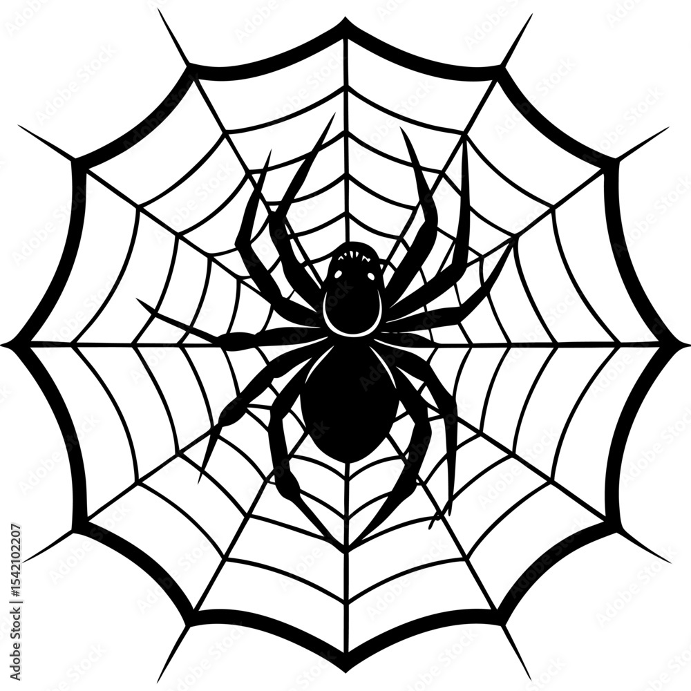 spider on web