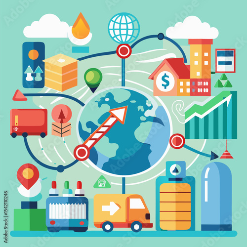 Supply Chain Disruption and Inflation – Visualizing Economic Challenges in Global Trade