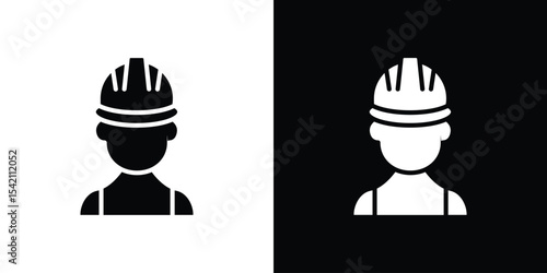 User helmet safety icon