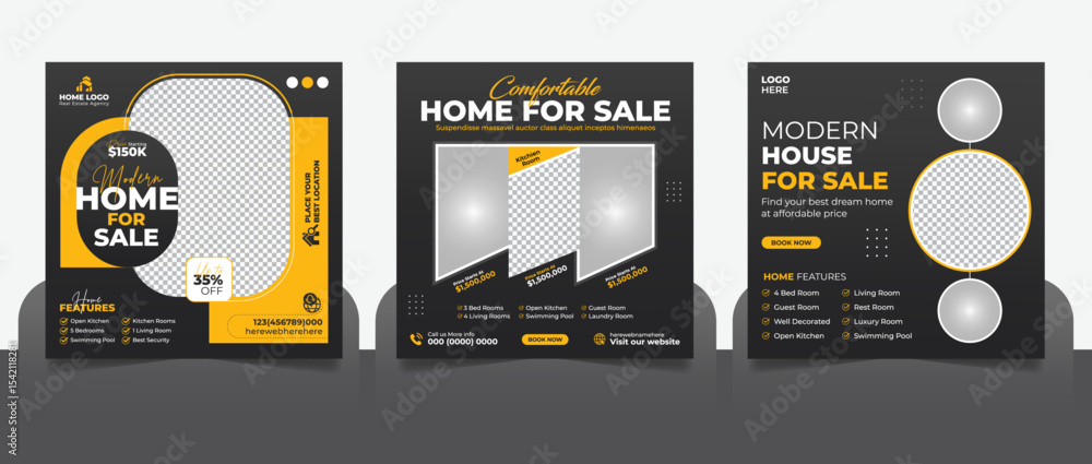 Fototapeta premium social media post design