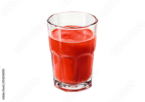 Wallpaper Mural Refreshing Red Smoothie in Glass – Healthy Drink Photography clipart watercolor png, isolated on transparent background Torontodigital.ca