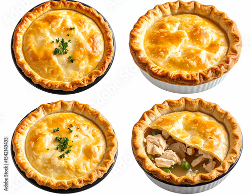 Delicious Homemade Chicken Pot Pies Recipe and Baking Guide