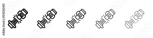Seatbelt icon Symbol concept for web design.simple line vector icon. logo illustration.